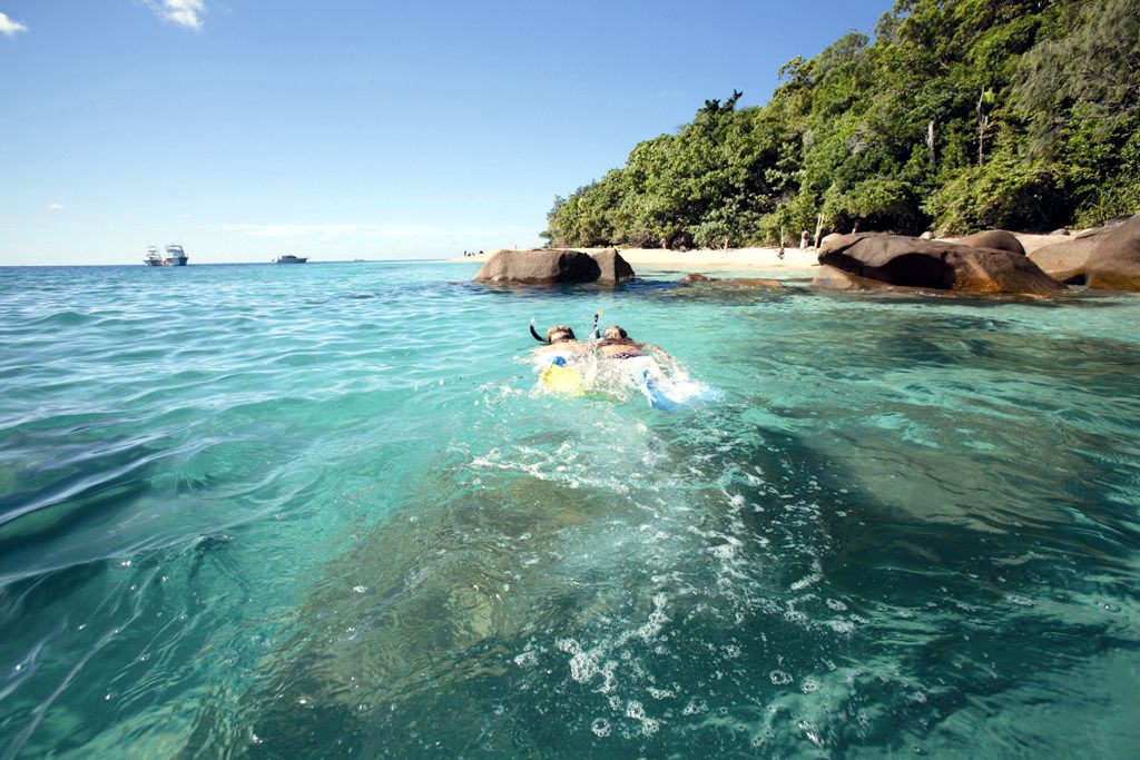 Schnorcheln vor Fitzroy Island, Australien